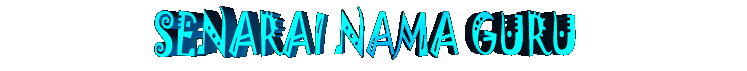 senarai nama guru.gif (12975 bytes)